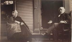 Photograph of Charles Francis and Abigail Brooks Adams